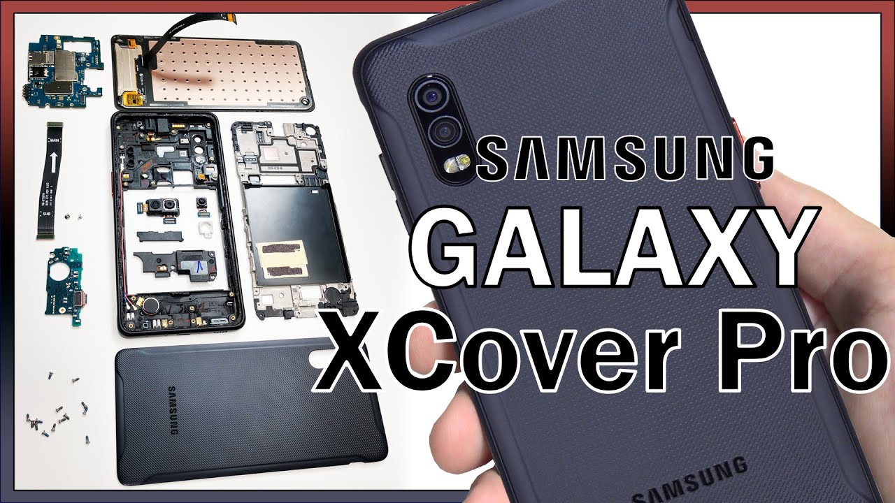 Samsung Galaxy XCover Pro Disassembly Teardown Repair Video Review - YouTube