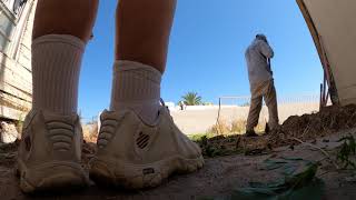 Septic Tank Lid Risers Up To The Surface, It Aint That Deep At All, Ducks Septic, Ajo, Az Gx031571