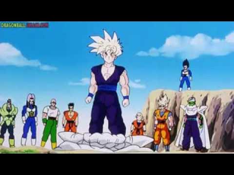 Goku le da una semilla a cell - YouTube