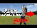 Why Your Core Is Key To Fixing Reverse Spine In Your Golf Swing! Swing Changing Move!