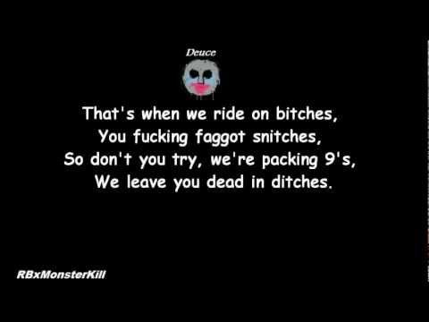 Hollywood Undead - Dead In Ditches (W/Lyrics)