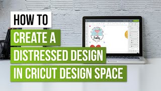 🤩how to create a distressed design in cricut design space