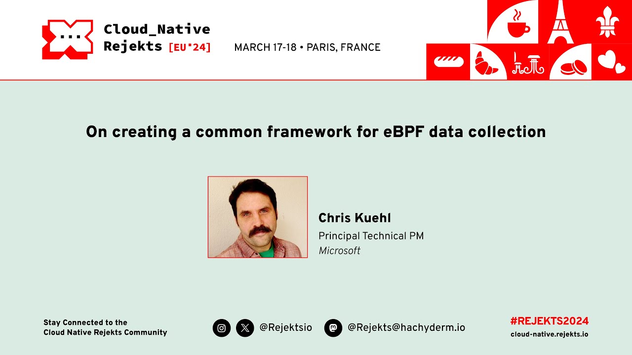 On creating a common framework for eBPF data collection - YouTube