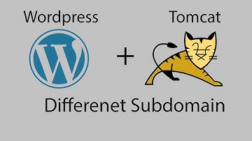 How to use Tomcat and WordPress/Website on same server using different Subdomain?