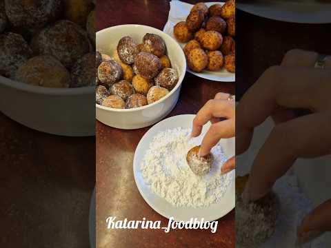 Творожные пончики