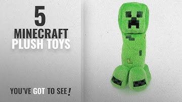 Top 10 Minecraft Plush Toys [2018]: Minecraft Creeper 7" Plush