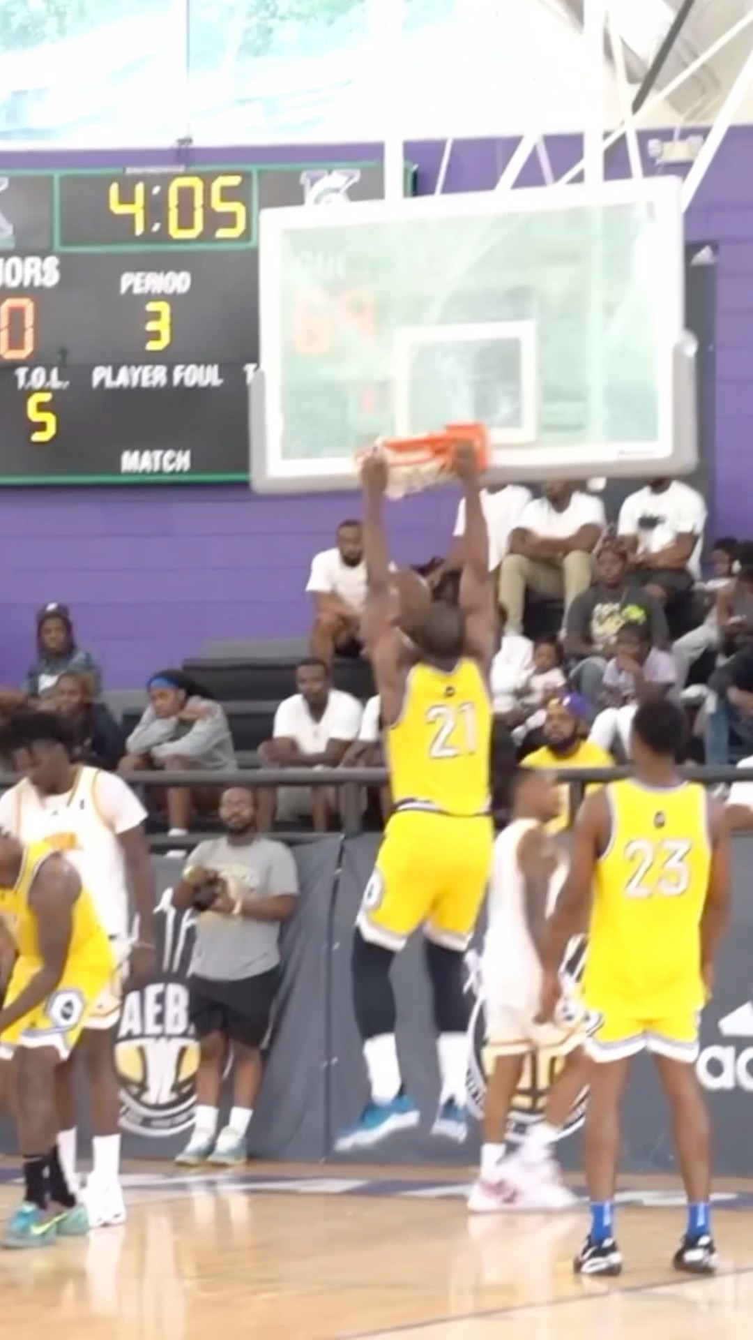 NBA Player Shattered The Backboard!