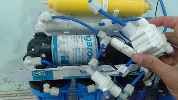 Cách sửa máy lọc nước RO không ra nước "thay van cơ bằng van từ máy lọc nước RO Kangaroo