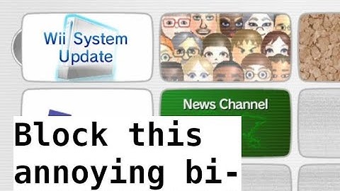 How to block disc updates on the Wii