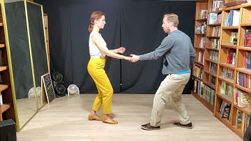 Swing 1 5/22/19 swing out from closed,  Lindy circle