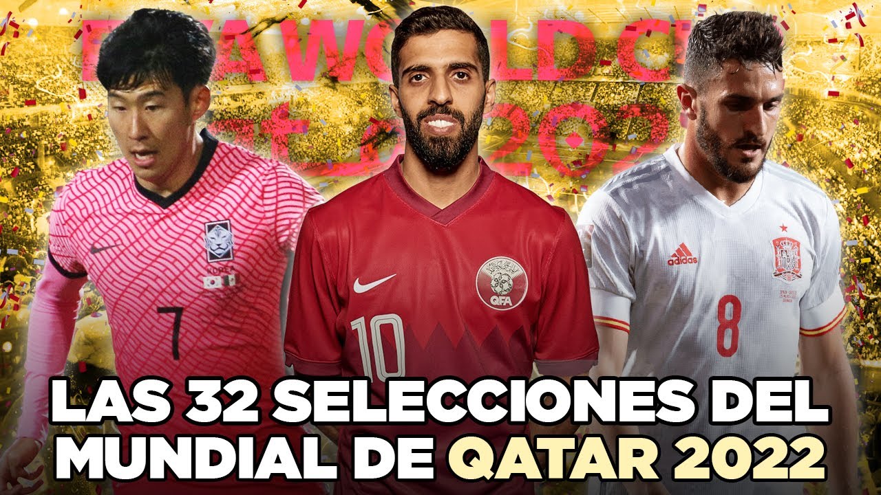 recuperación imponer incondicional ALL 32 QUALIFIED TEAMS FOR WORLD CUP QATAR 2022 🏆 - YouTube