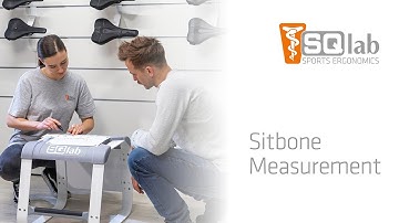 Find the right saddle width - SQlab sit bone measurement