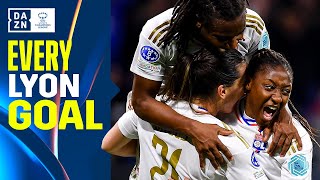 Every Olympique Lyonnais Goal From The 202324 UEFA Women's Champions League