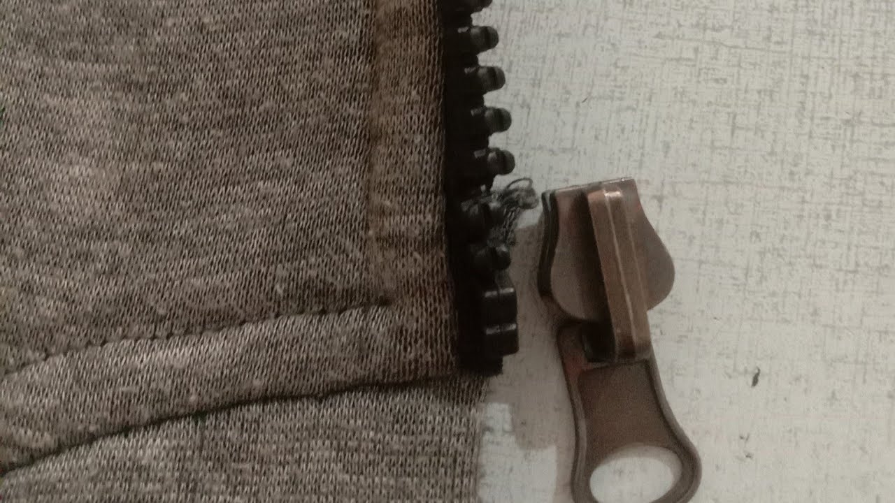 Fixing Broken Carhartt Jacket Zipper 
