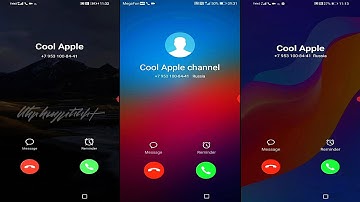 Honor 7C & Honor 8A & Honor 20s screen video/ Incoming calls