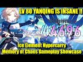 LV 80 YANQING IS INSANE !! E0 S0 Memory of Chaos Hypercarry Showcase | Honkai Star Rail