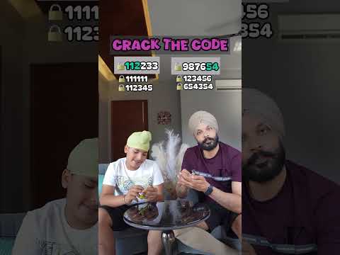 Dad vs Son:Who will crack the code first😮Wait for end😱#challenge #shortsfeed #games #youtubeindia