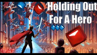 Beat Saber - Holding Out For A Hero - EXPERT+ - Mixed Reality - Bonnie Tyler - Super Mario Movie