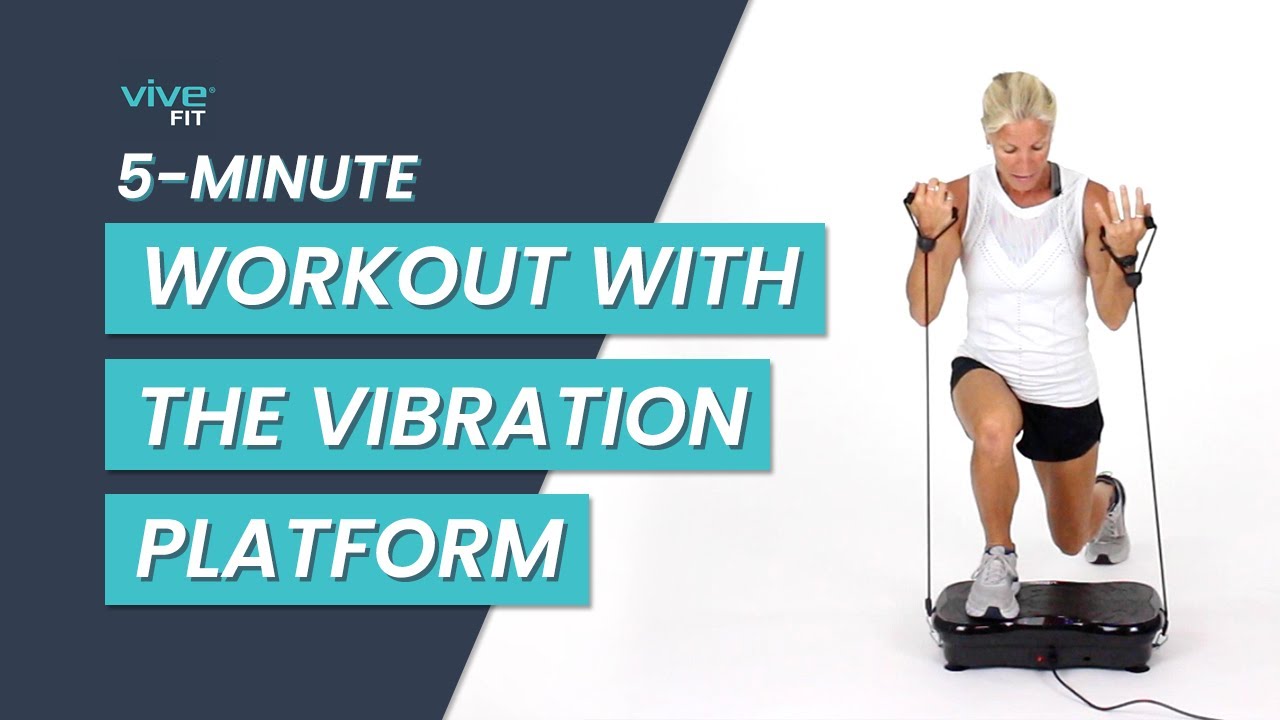 5-Minute Workout Using the Vibration Platform 