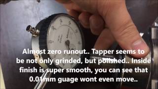 Just another spindle runout measurment, and collets test