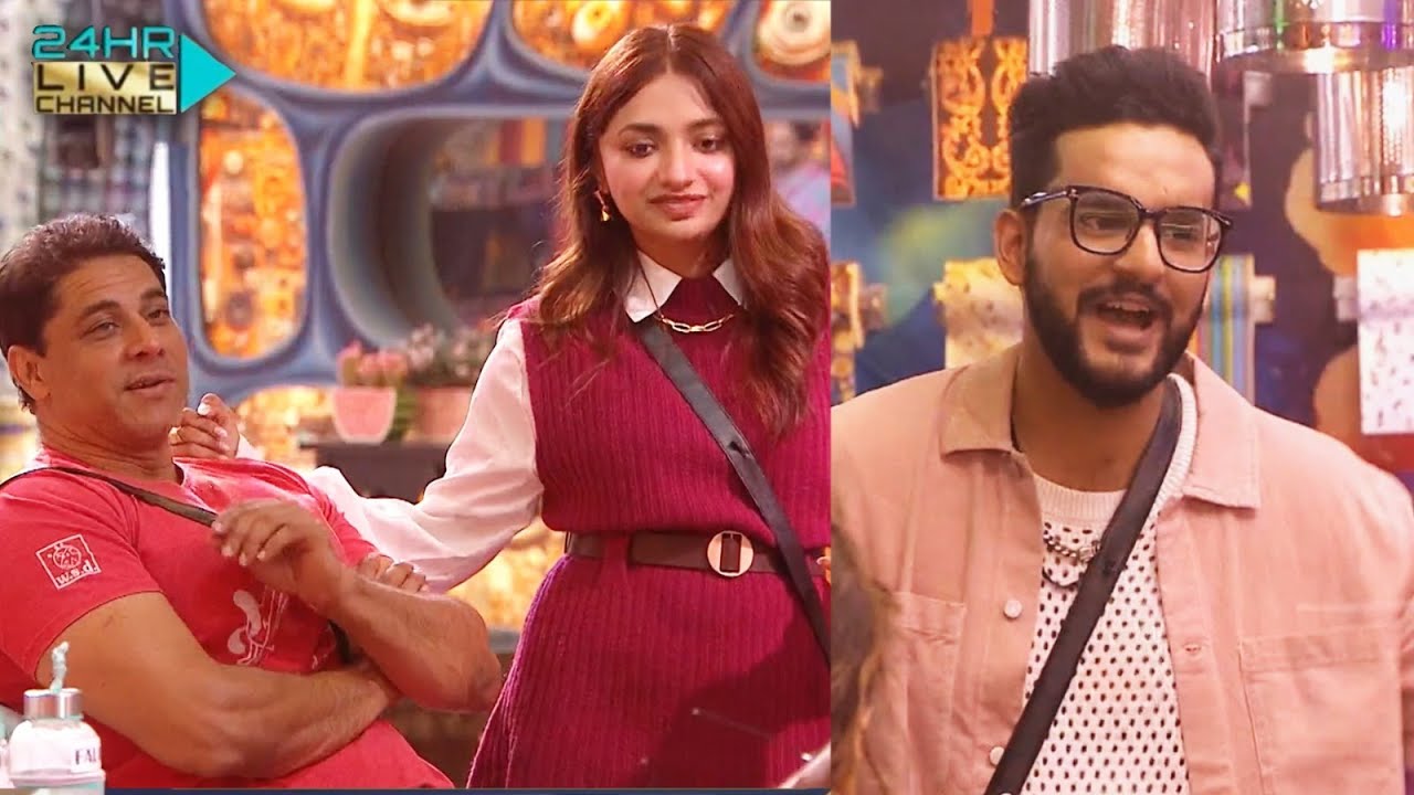 ⁣Bigg Boss OTT 2 LIVE Feed | Fukra Insaan Ki Tabiyat, Ladkiyon Ko Dekhkar Thik Hui.. Cyrus Ka Bayan