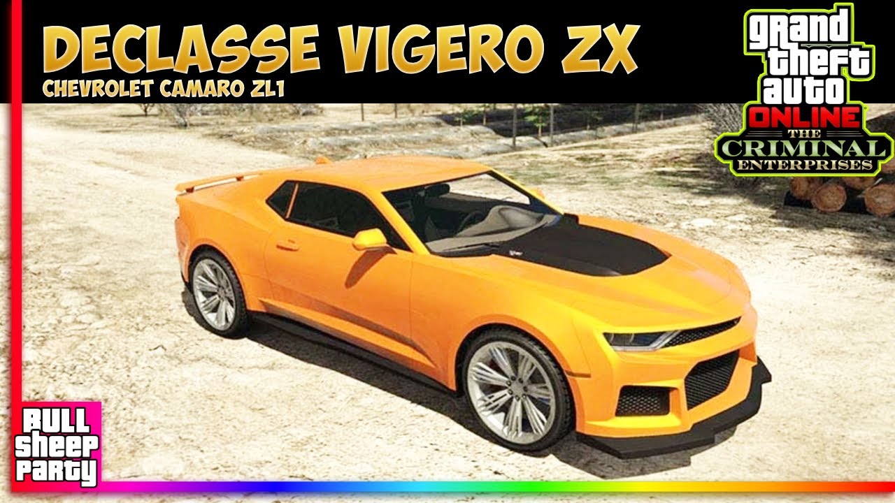 The New Declasse Vigero ZX ( Camaro ZL1) GTA 5 Online Review &  Customization - IS IT WORTH IT?