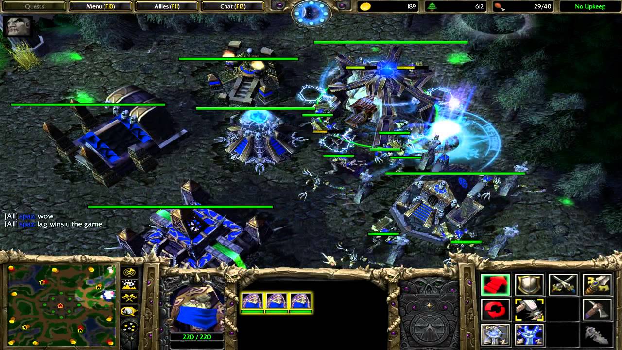 Войны лордерона варкрафт 3 карта