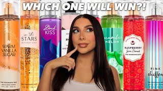 RATING BATH AND BODY WORKS OG FAVS FROM MY LEAST TO FAVORITE