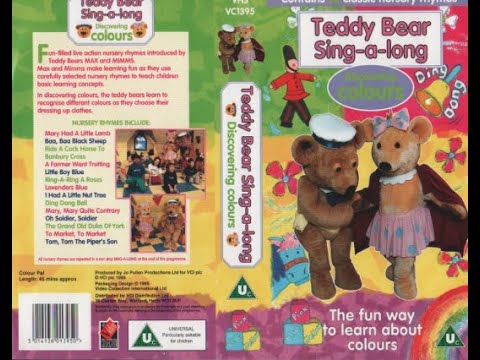 teddy bear sing along