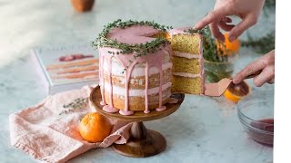 How to Make a Blood Orange Thyme Cake