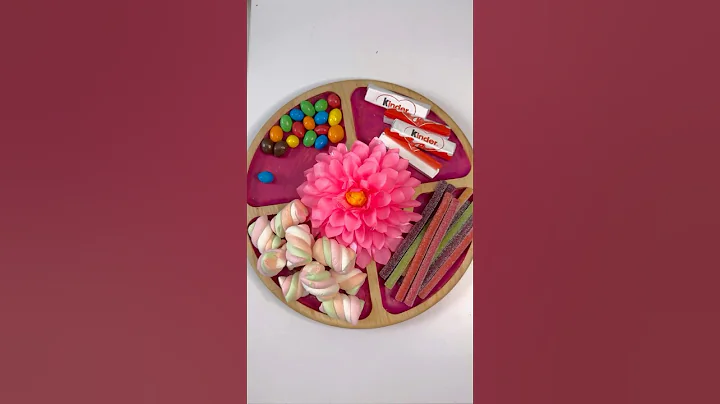 TOP ASMR | Filling Platters with Sweets 🍭 #shortsasmr #shorts #tiktokvideo #satisfying #relaxing
