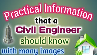 Basic Knowledge For Supervisor In Civil Engineering Fresher Supervisor With Animation