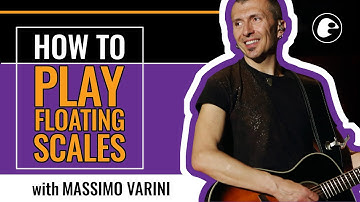 Massimo Varini Acoustic Guitar Lesson - Chromatic Passing Tones on Floating Scales | ELIXIR Strings