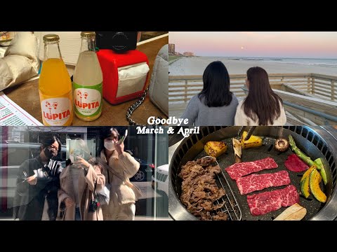 VLOG • olive young unboxing, spring days & city | 3,4월 브이로그