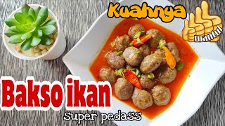 Cara Membuat Kuah Bakso Ikan Enak || bakso ikan dimas ahmad