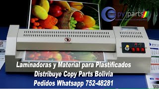 menú Deudor Denso Plastificadora o Laminadora de Documentos y su uso en los negocios  Distribuye Copy Parts Bolivia - YouTube