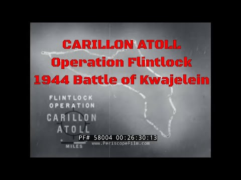 1944 BATTLE OF KWAJALEIN ATOLL  OPERATION FLINTLOCK  WWII INVASION OF MARSHALL ISLANDS 58004