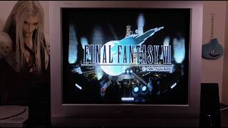CRT TV ブラウン管テレビで『FINAL FANTASY VII ファイナルファンタジーVII』実況プレイ FFシリーズマラソン ネタバレ注意