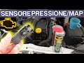 NISSAN QASHQAI PULIZIA SENSORE MAP PRESSIONE ASSOLUTA Spia Avaria Motore Gialla Accesa