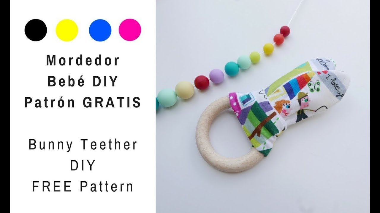 Mordedor para Bebé con Patrón GRATIS || DIY