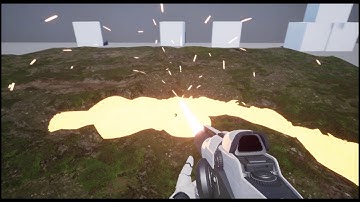 UE4 Real-time laser mapping of the terrain