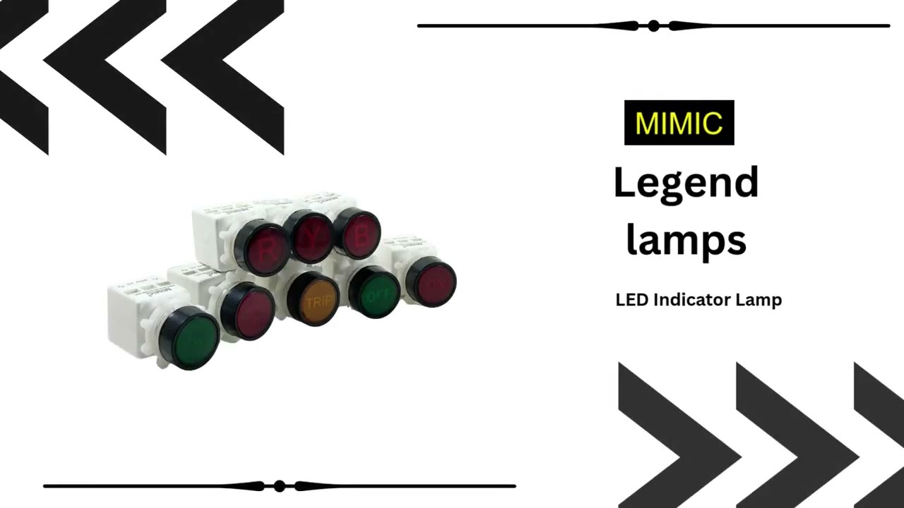 Indicator lamp /Indicating lamp /Light, LED, Legend lamp , MIMIC