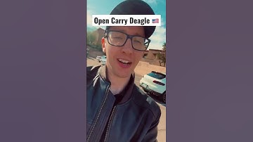 Open Carry Desert Eagle .50 🦅 - Normalize the 2A 🇺🇸 #subscribe