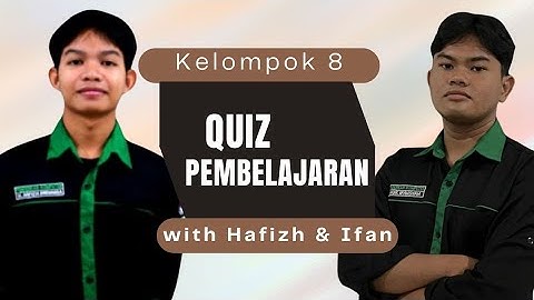 Pemrograman Berbasis Objek - Quiz Pembelajaran