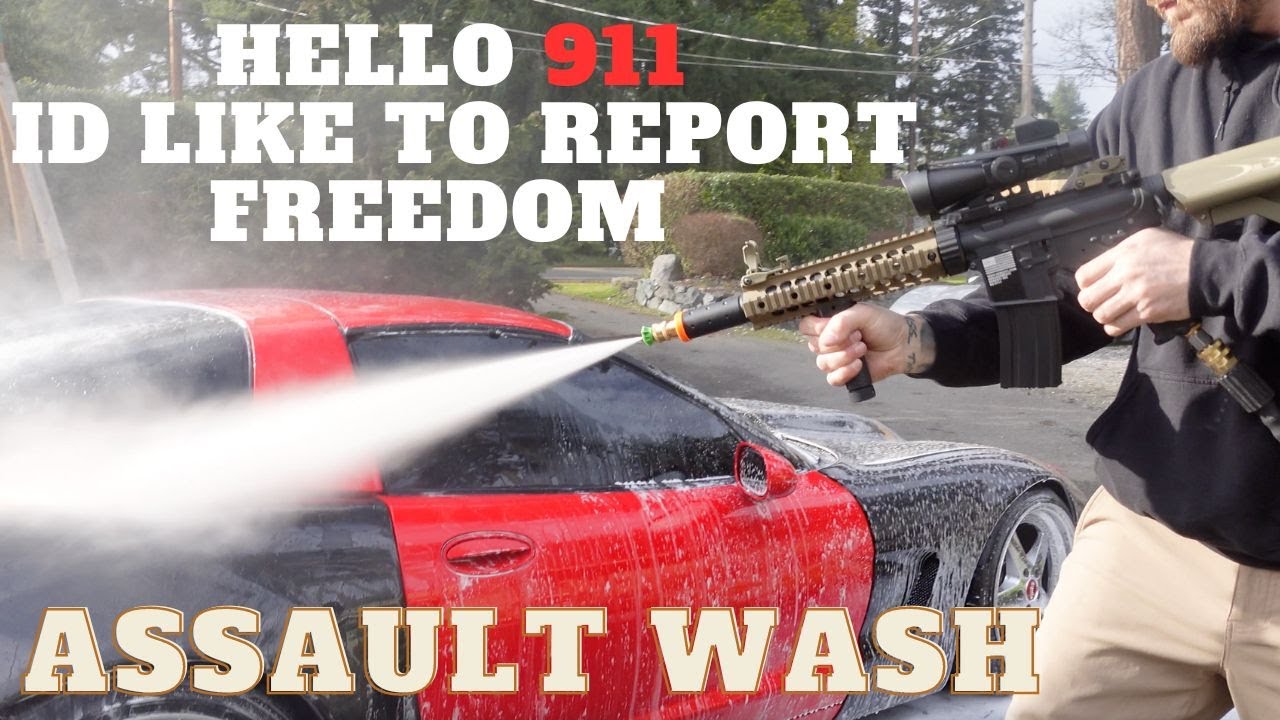 Elevate Your Car Wash Game AR15 Foam Cannon and C5 Corvette Wash in 4K