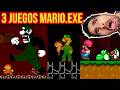 3 JUEGOS MARIO.EXE - Mario World.EXE Luigi's Star y Mario 86 PC Port con Pepe el Mago