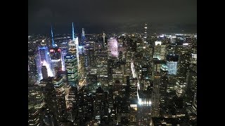 Night Views of Manhattan from the Empire State Building