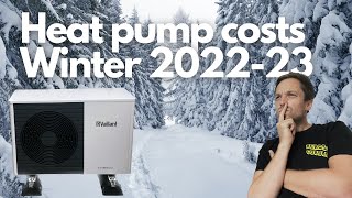 Cost to run a heat pump - Winter 22/23