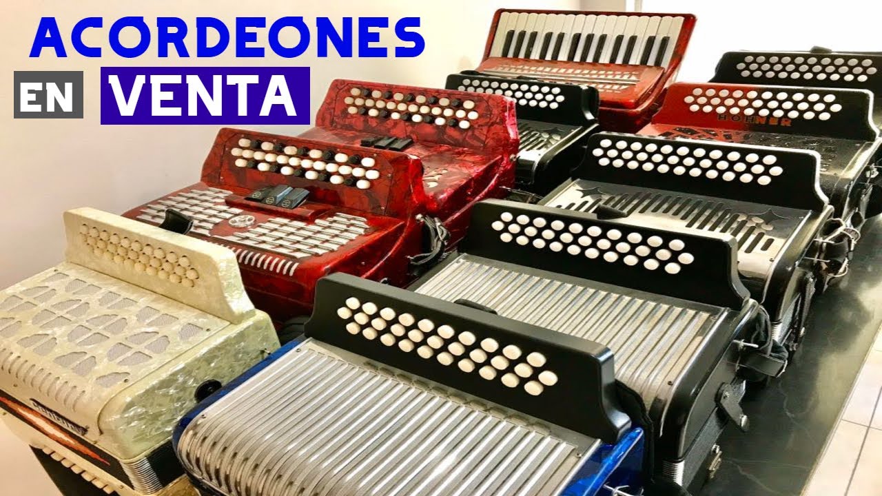 Acordeones en venta - YouTube