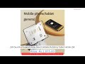 J58 Dual Rod Support Alloy Steel Foldable Rotating Tablet Holder J58